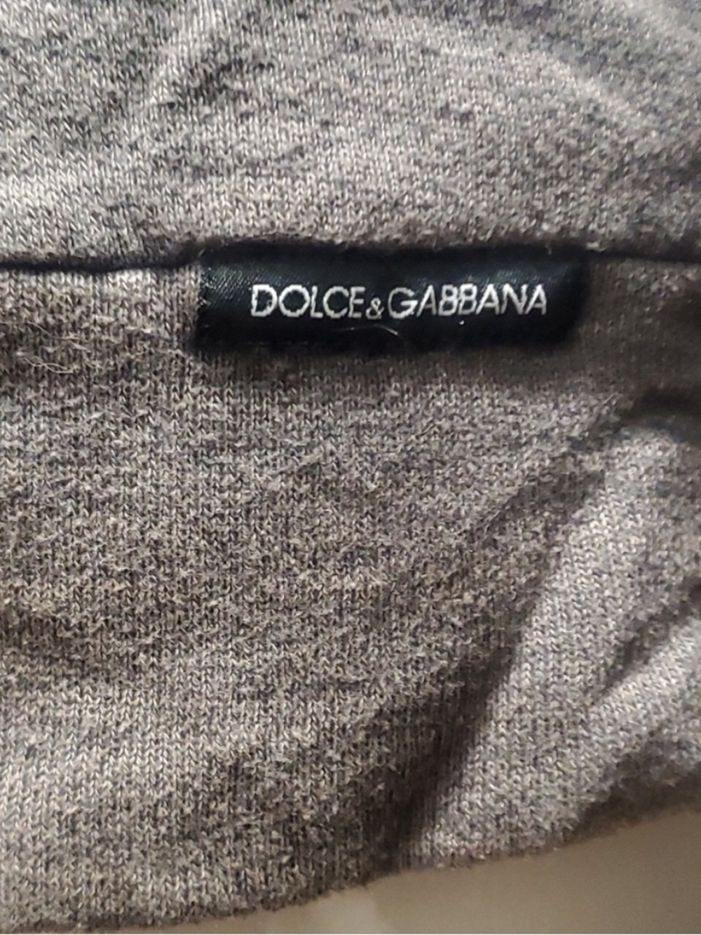 DOLCE & GABBANA Marlon Brando Graphic Pullover Hoodie Gray - Picture 4 of 5